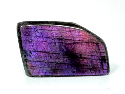 Purple Labradorite Freeform Crystal 5.7cm