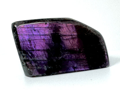 Purple Labradorite Freeform Crystal 5.7cm