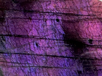 Purple Labradorite Freeform Crystal 5.7cm