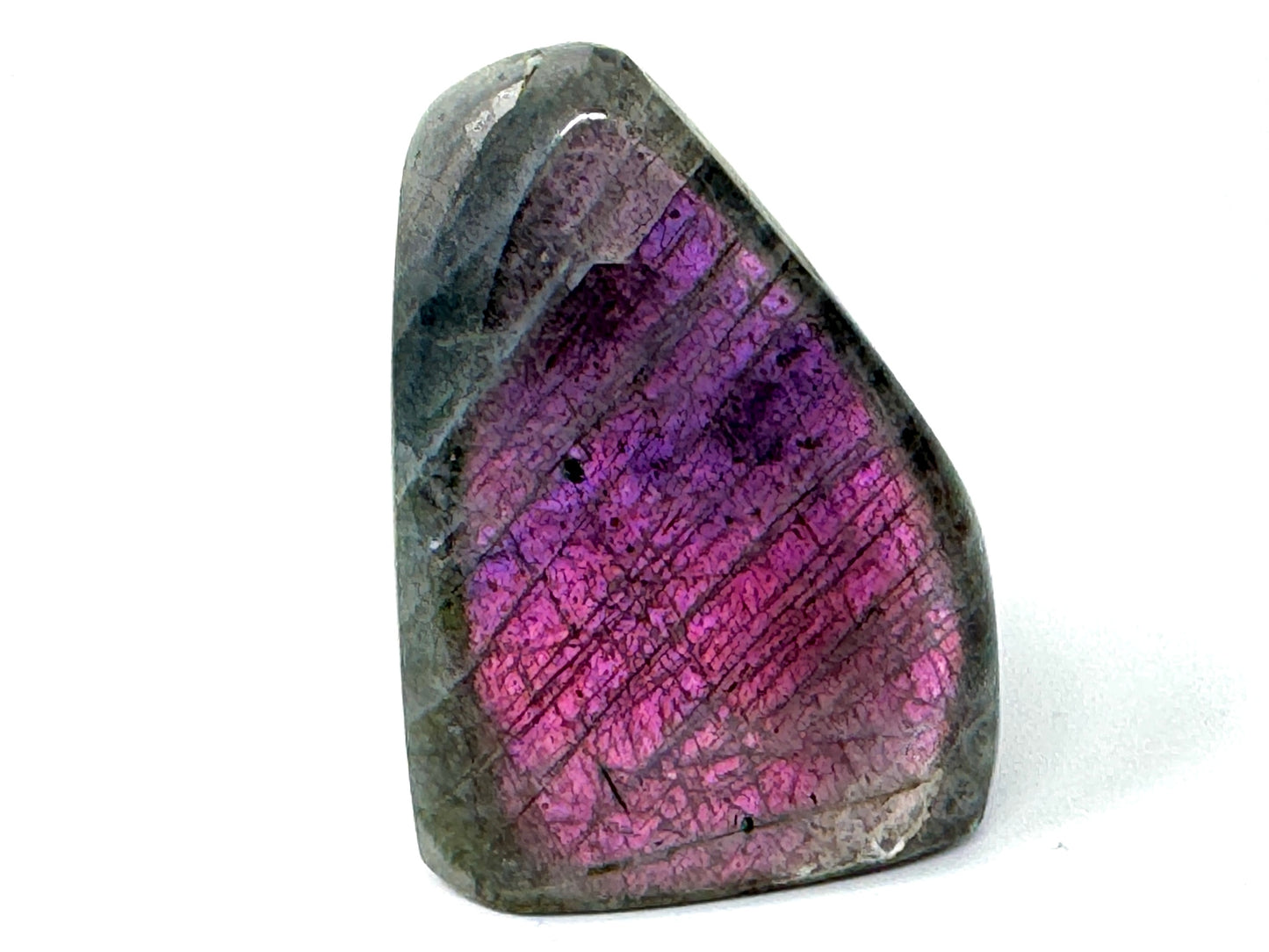 Purple Labradorite Freeform Crystal 4.8cm