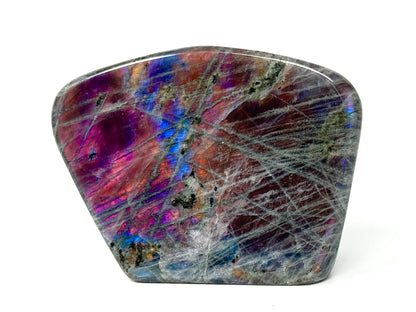 Purple Labradorite Freeform Crystal 8.2cm