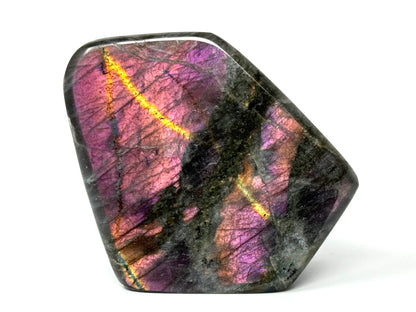Purple Labradorite Freeform Crystal 5.8cm