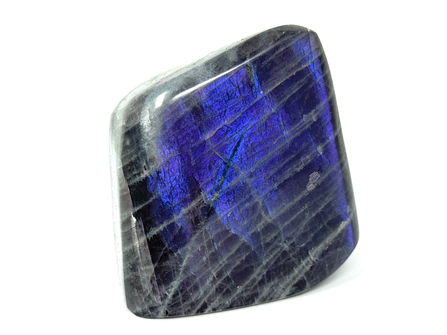 Purple Labradorite Freeform Crystal 6.3cm
