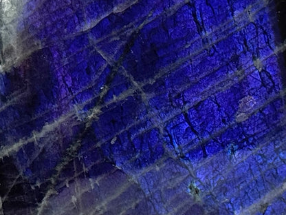 Purple Labradorite Freeform Crystal 6.3cm