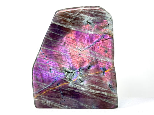 Large Purple Labradorite Freeform Crystal 13cm