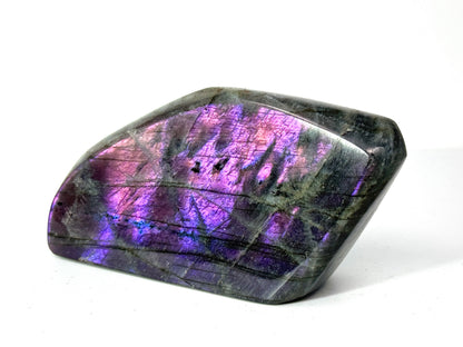 Purple Labradorite Freeform Crystal 9.3cm