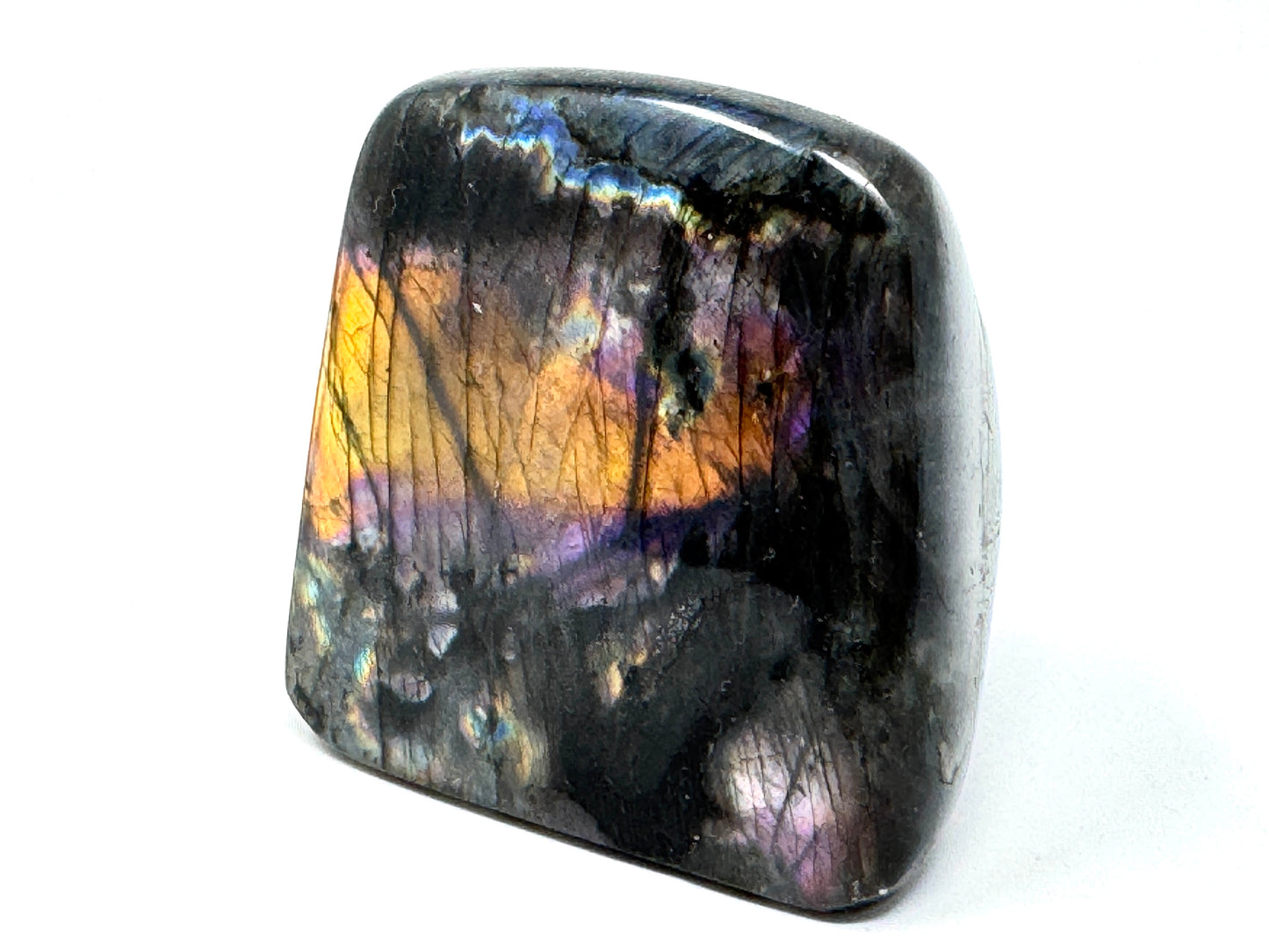 Purple Labradorite Freeform Crystal 5.8cm