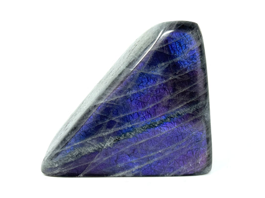 Purple Labradorite Freeform Crystal 7.2cm