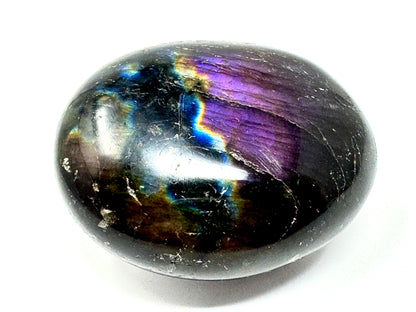 Purple Labradorite Crystal Pebble 5.7cm