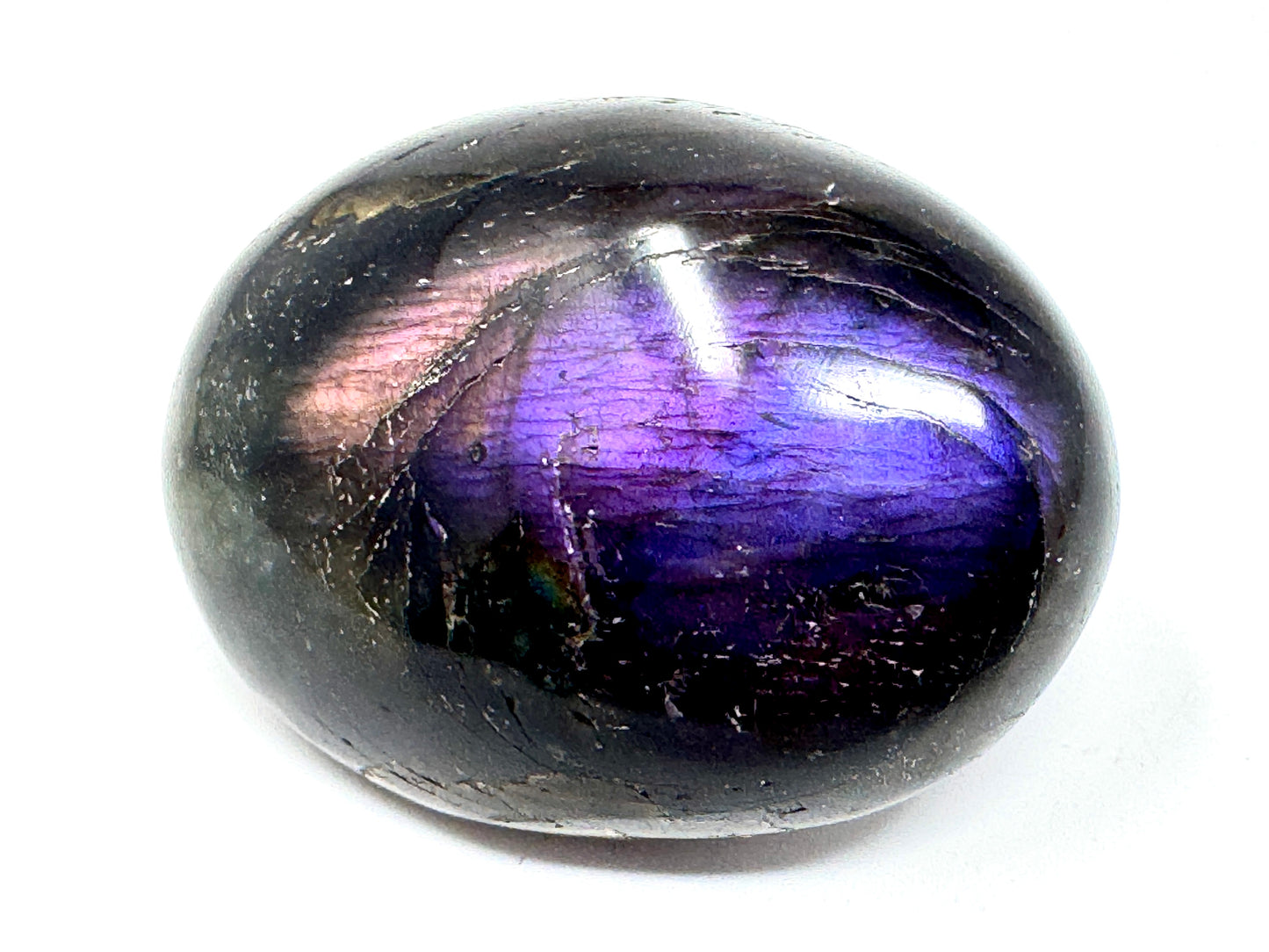 Purple Labradorite Crystal Pebble 5.7cm