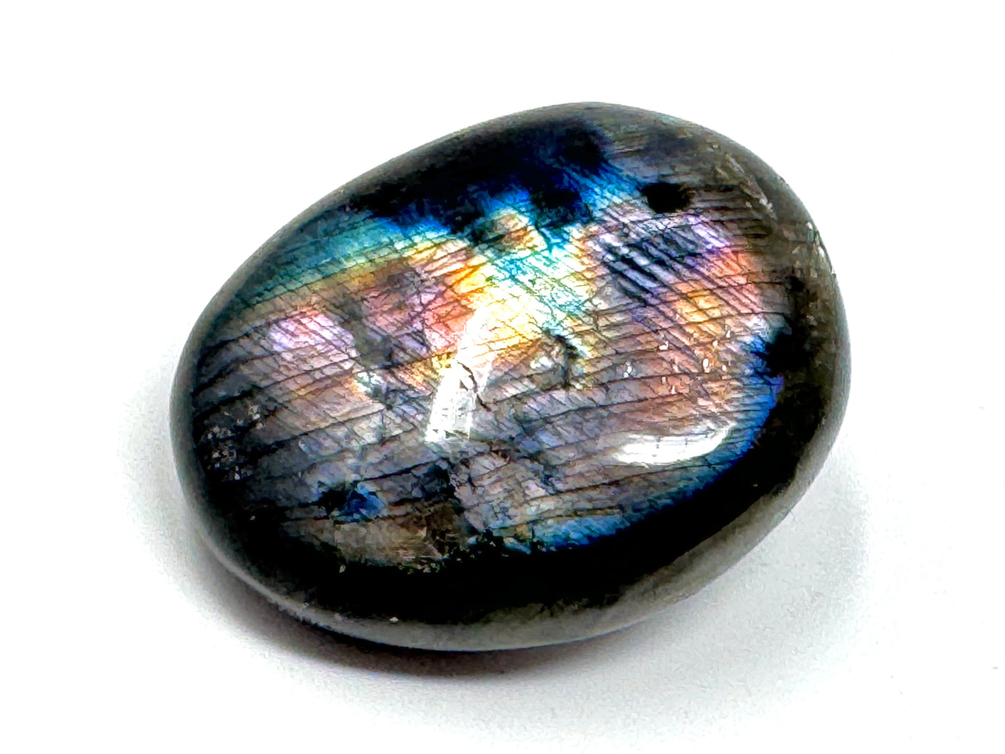 Purple Labradorite Crystal Pebble 5.9cm