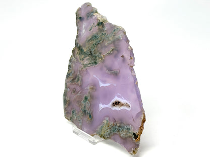 Purple Moss Agate Crystal Slice 17.5cm