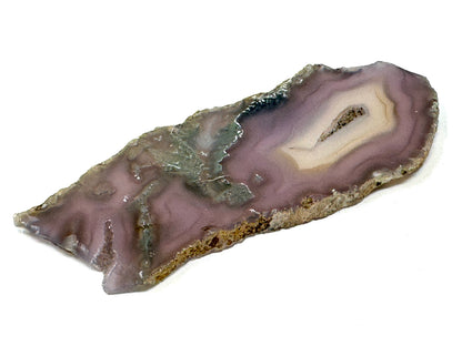 Purple Moss Agate Crystal Slice 10.3cm