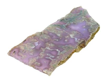 Purple Moss Agate Crystal Slice 17.8cm