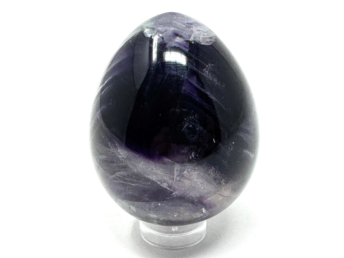 Rainbow Fluorite Crystal Egg 4.8cm