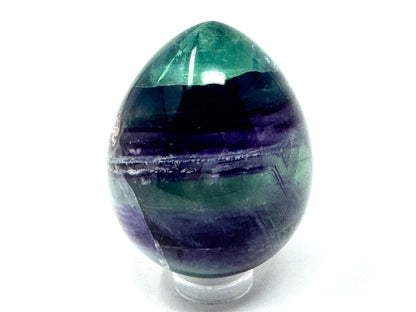 Rainbow Fluorite Crystal Egg 4.9cm