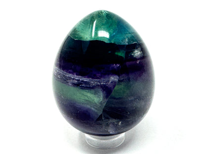 Rainbow Fluorite Crystal Egg 4.9cm