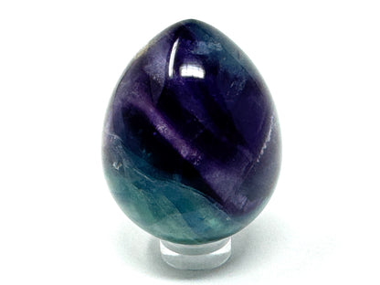 Rainbow Fluorite Crystal Egg 4.9cm