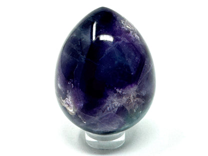 Rainbow Fluorite Crystal Egg 4.9cm