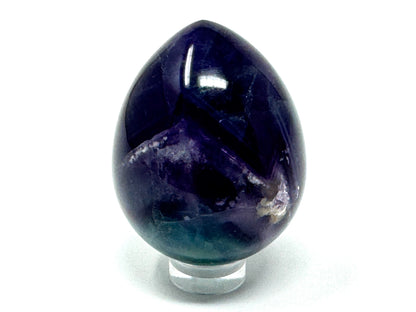 Rainbow Fluorite Crystal Egg 4.9cm