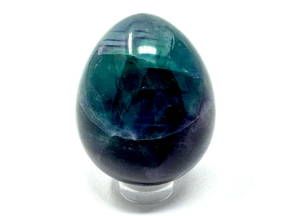 Rainbow Fluorite Crystal Egg 4.8cm