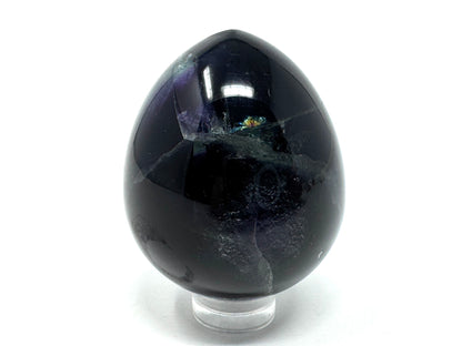 Rainbow Fluorite Crystal Egg 4.8cm