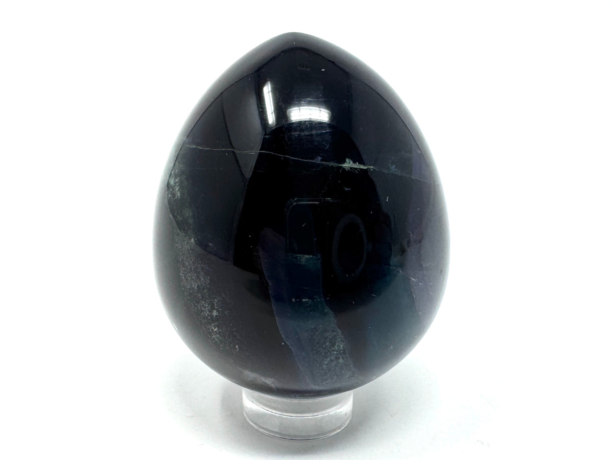 Rainbow Fluorite Crystal Egg 4.8cm