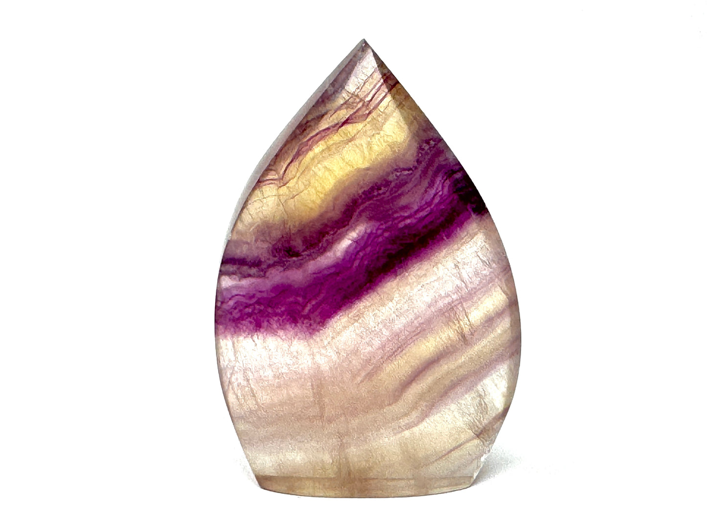 Pastel Rainbow Fluorite Crystal Freeform 7.7cm