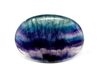 Rainbow Fluorite Crystal Pebble 6.8cm