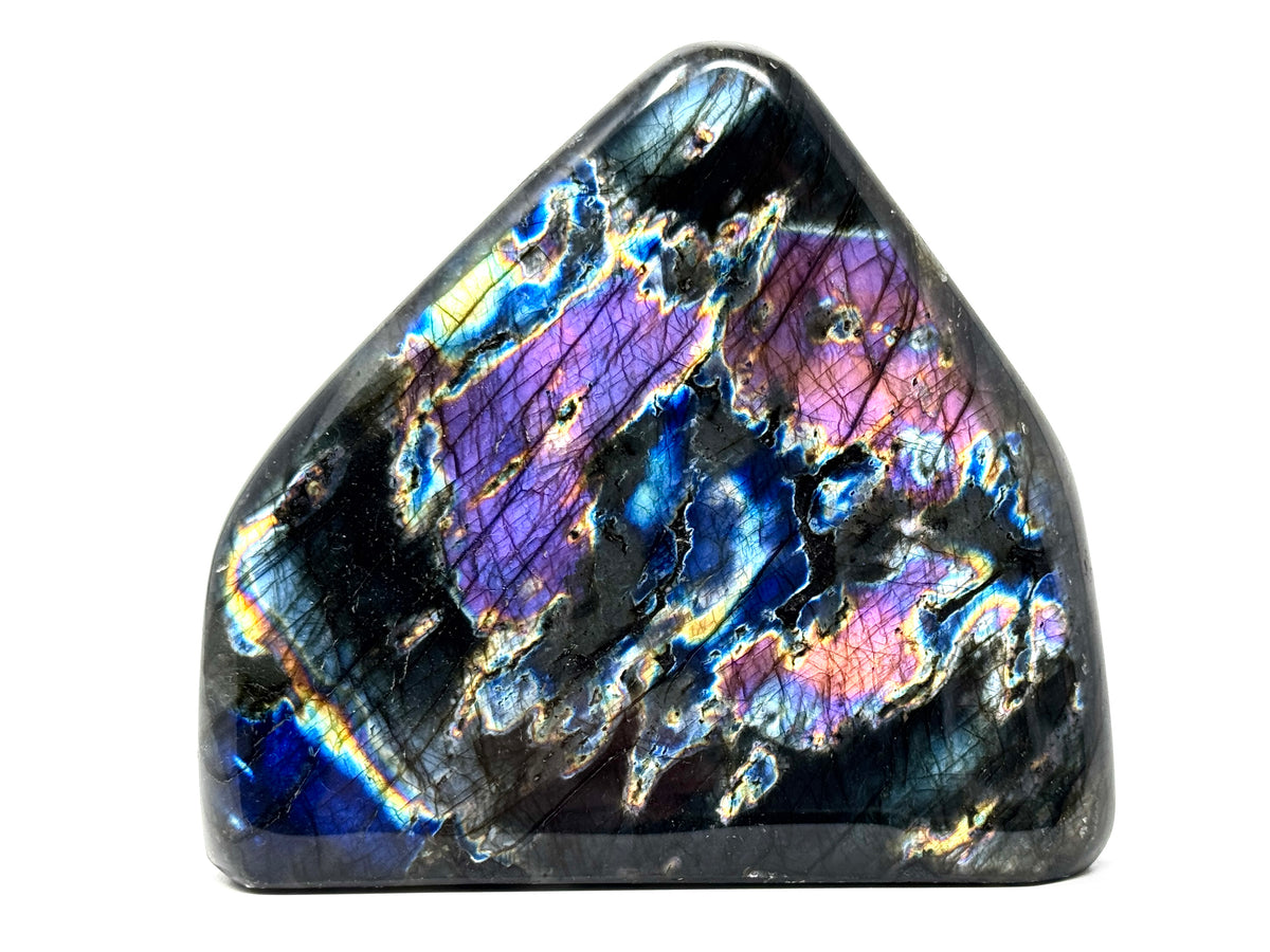 Rainbow Labradorite Freeform Crystal 10.7cm
