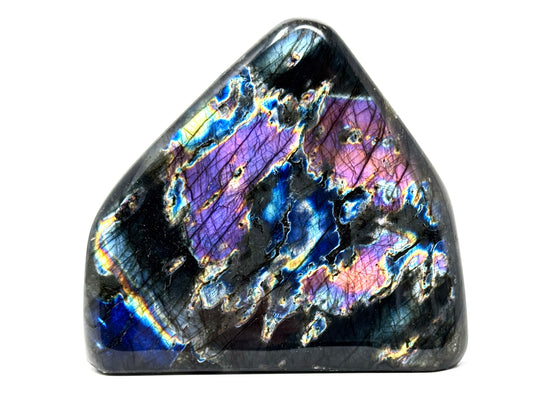 Rainbow Labradorite Freeform Crystal 10.7cm
