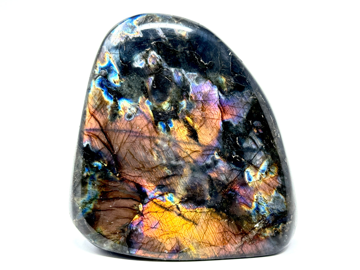 Rainbow Labradorite Freeform Crystal 8.7cm