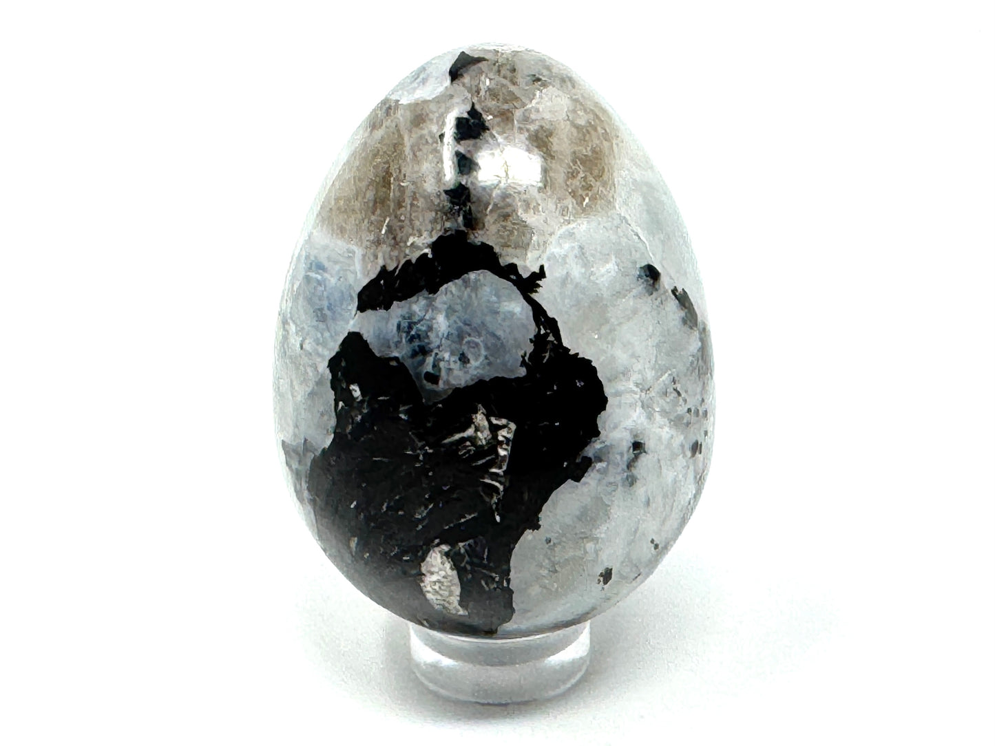 Rainbow Moonstone Crystal Egg 5cm