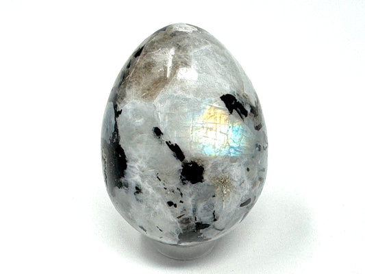 Rainbow Moonstone Crystal Egg 5cm
