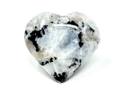 Rainbow Moonstone Crystal Heart 7cm