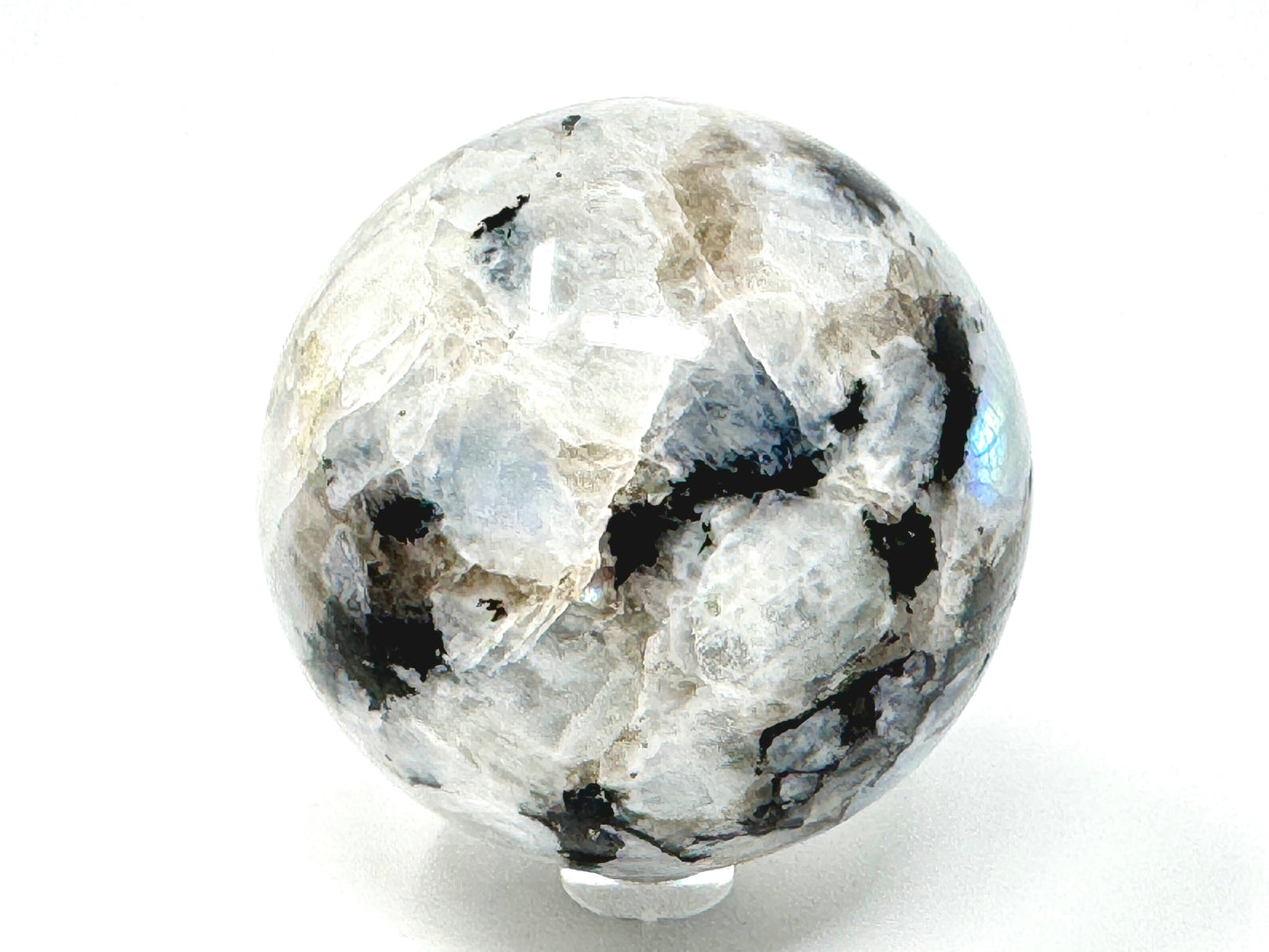 Large Rainbow Moonstone Crystal Sphere 6.6cm