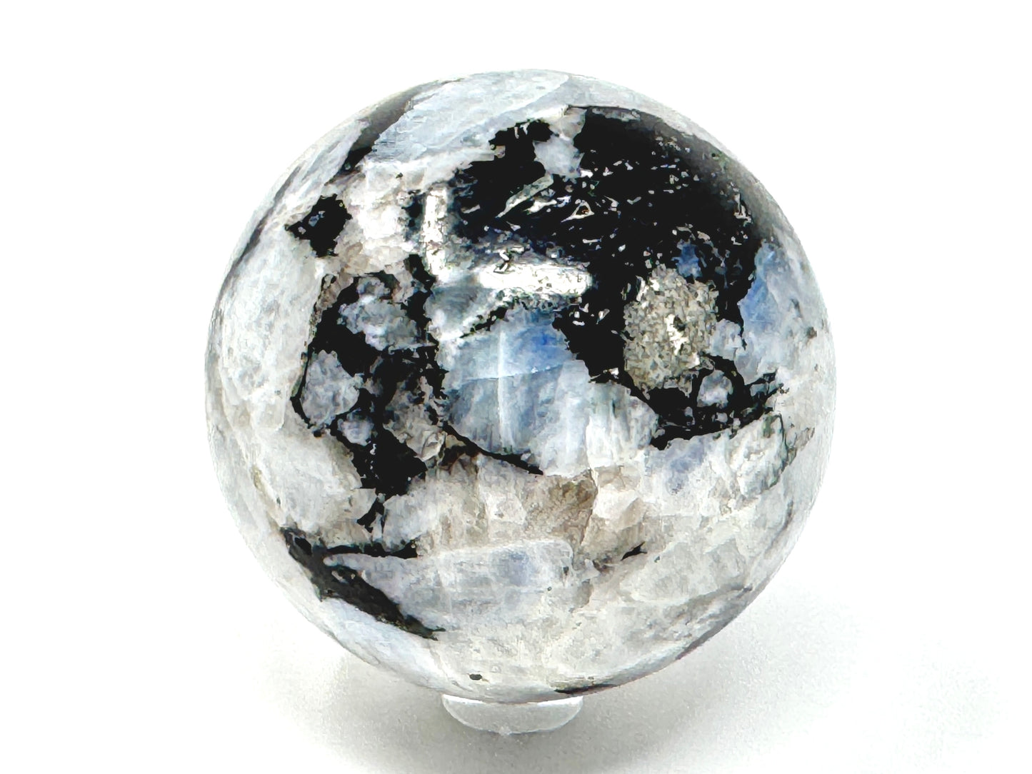 Large Rainbow Moonstone Crystal Sphere 6.6cm