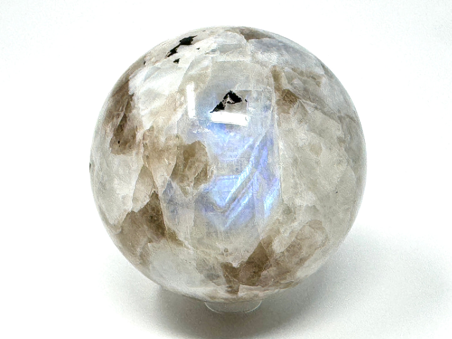 Large Rainbow Moonstone Crystal Sphere 6.8cm