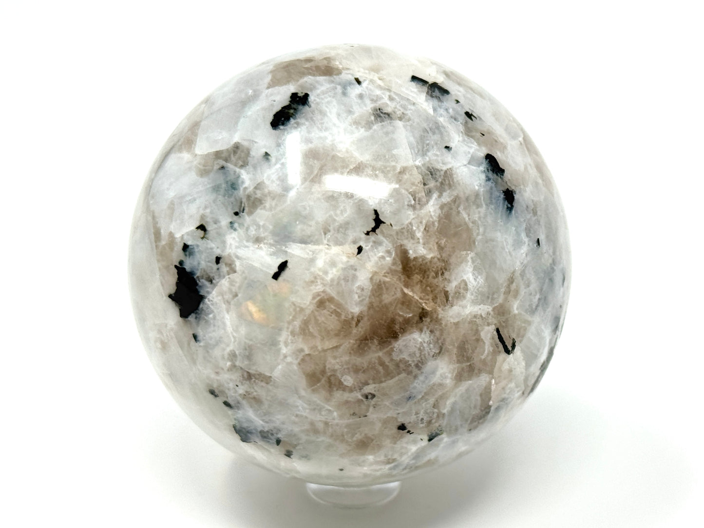 Large Rainbow Moonstone Crystal Sphere 6.8cm