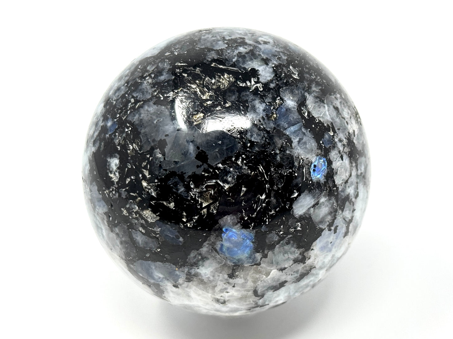 Large Rainbow Moonstone Crystal Sphere 7.7cm