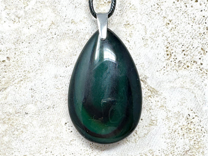 Rainbow Obsidian Pendant 4.7cm