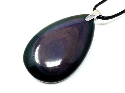 Rainbow Obsidian Pendant 4.9cm