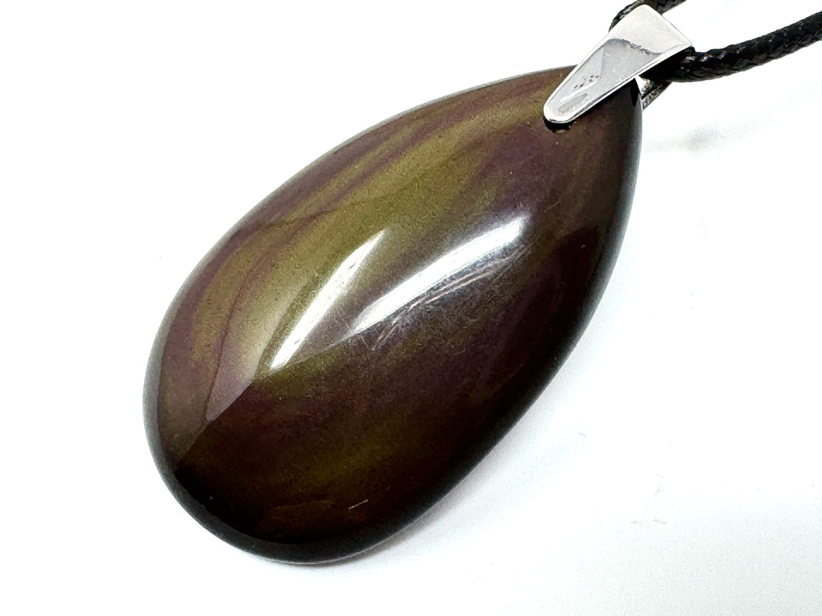 Rainbow Obsidian Pendant 4.2cm