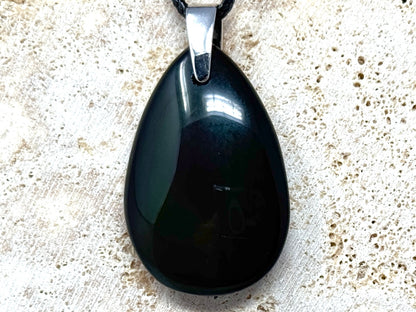 Rainbow Obsidian Pendant 3.9cm