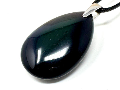 Rainbow Obsidian Pendant 4.2cm