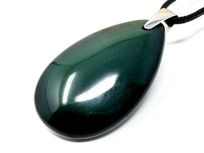 Rainbow Obsidian Pendant 4.4cm