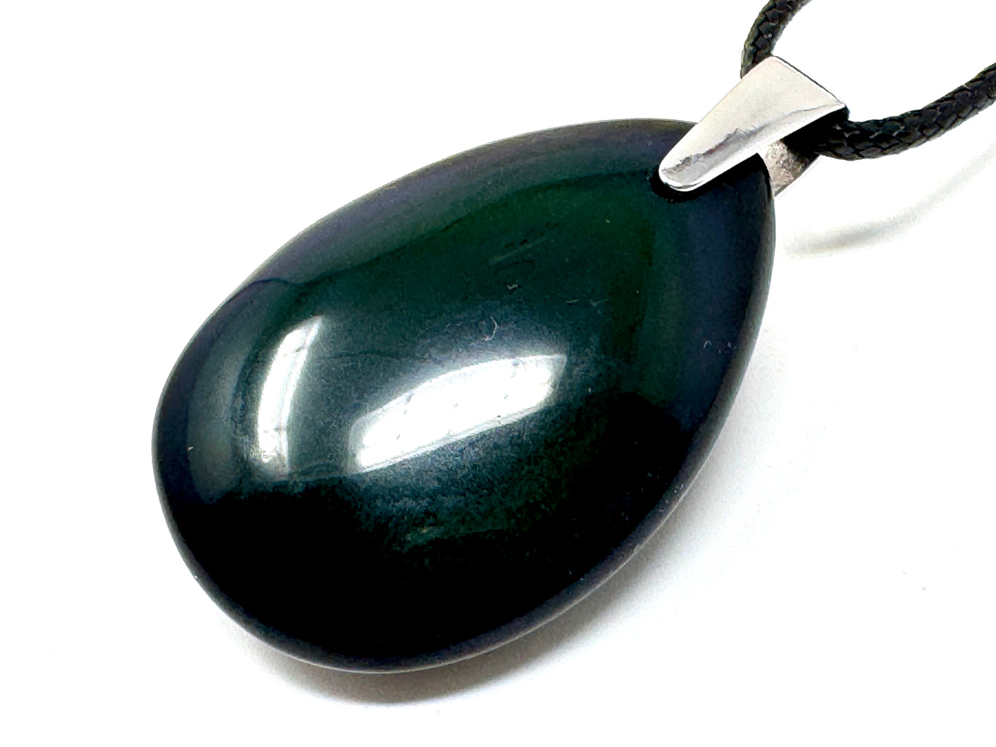 Rainbow Obsidian Pendant 3.4cm