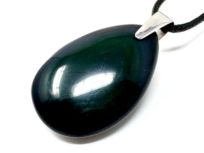 Rainbow Obsidian Pendant 3.4cm