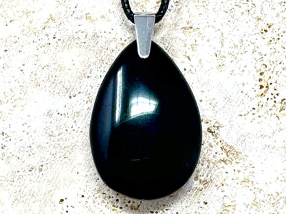 Rainbow Obsidian Pendant 3.4cm