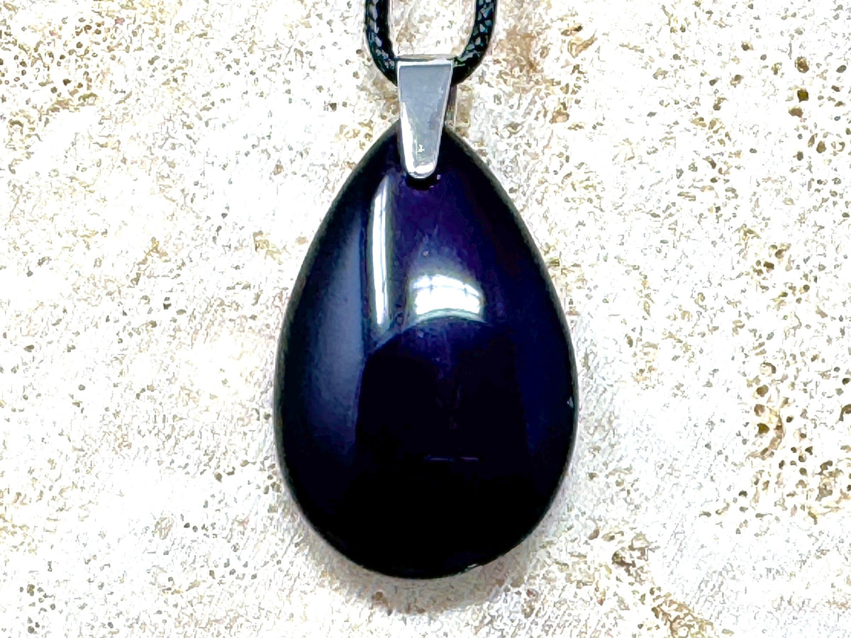 Rainbow Obsidian Pendant 3.5cm